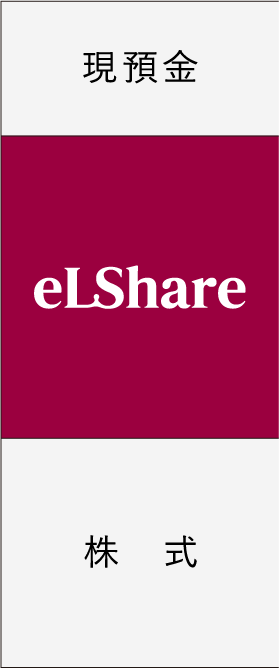 現預金 eLShare 株式